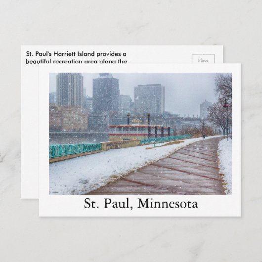 St. Paul Briefkaart (Voorkant / Achterkant)