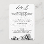 St. Paul bruiloft details behuizing Kaart (Voorkant)