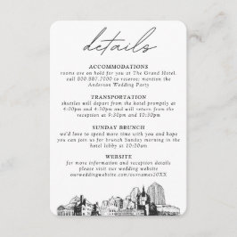 St. Paul bruiloft details behuizing Kaart