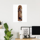 St. Paul by Carlo Crivelli Poster (Thuiskantoor)
