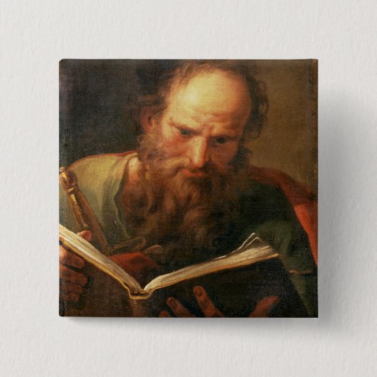 St. Paul, c.1730 (zie voor gezelschapsafbeeldingen Vierkante Button 5,1 Cm (Voorkant)