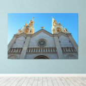 St. Paul Church San Francisco Canvas Afdruk (Insitu (Houten vloer))