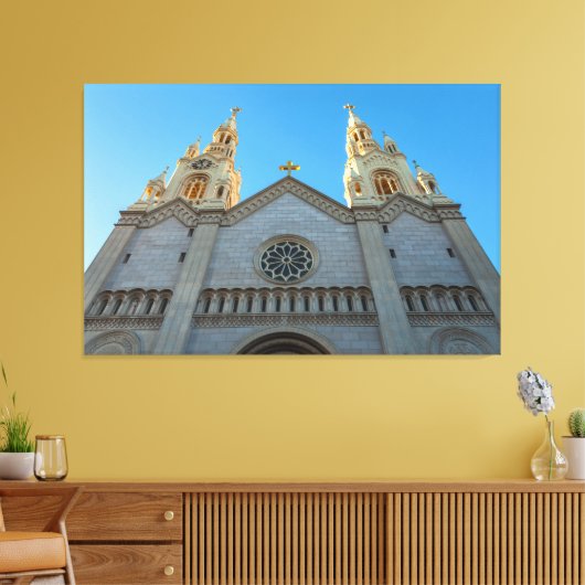 St. Paul Church San Francisco Canvas Afdruk (Insitu (Woonkamer))