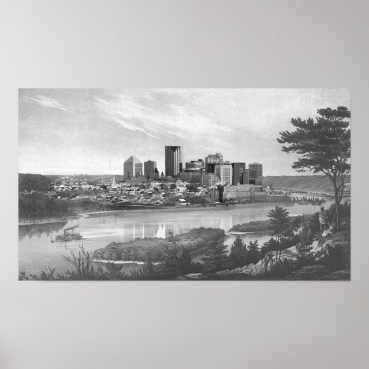 St. Paul collage van 3 verschillende eras Poster (Voorkant)