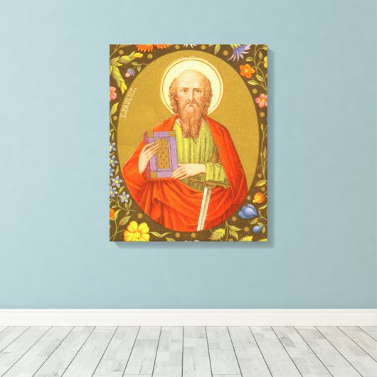 St. Paul de Apostle (PM 06) Canvas Afdruk (Insitu (Houten vloer))