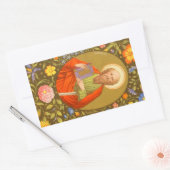 St. Paul de Apostle (PM 06) Rechthoekige Sticker (Envelop)