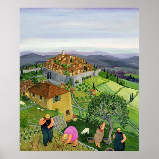 St. Paul de Vence Poster (Voorkant)