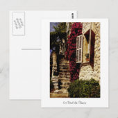 St Paul de Vence, Provence, Frankrijk Briefkaart (Voorkant / Achterkant)