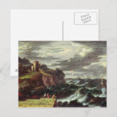 St. Paul die op Malta aankomt Briefkaart (Voorkant / Achterkant)