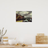 St. Paul die op Malta aankomt Poster (Keuken)