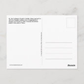 St. Paul Lutheran Church - Serbin, TX - Postkaart (Achterkant)