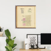 St. Paul, Marquette en St. Joe, Nebraska Poster (Thuiskantoor)