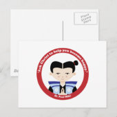 St. Paul Miki Briefkaart (Voorkant / Achterkant)