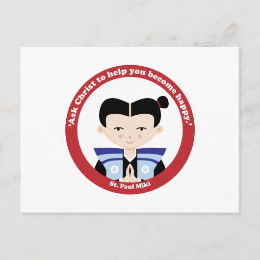 St. Paul Miki Briefkaart (Voorkant)