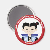 St. Paul Miki Magneet (Voorkant / Achterkant)