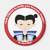 St. Paul Miki Magneet (Voorkant)