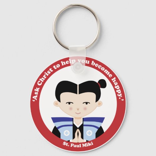 St. Paul Miki Sleutelhanger (Voorkant)