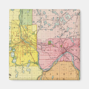 St. Paul, Minneapolis, Minnesota Magneet