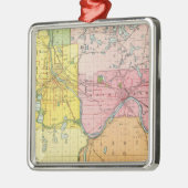 St. Paul, Minneapolis, Minnesota Metalen Ornament (Links)