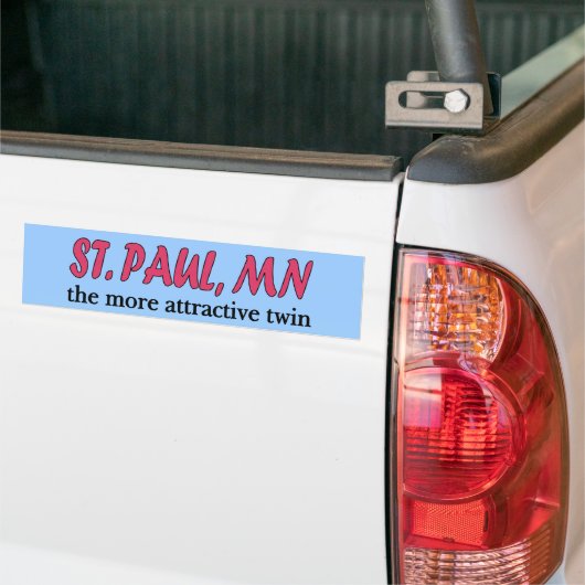 St. Paul Minnesota Bumpersticker (Op Truck)