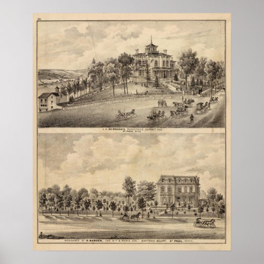 St. Paul, Minnesota Poster (Voorkant)