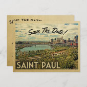 St Paul Minnesota redt de datum  Briefkaarten (Voorkant / Achterkant)