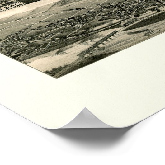 St. Paul, MN Panoramic Map - 1883 Poster (Hoek)