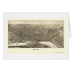 St. Paul, MN Panoramic Map - 1906