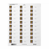 St. Paul Orthodox Christelijk Icoon Etiket (Full Sheet)