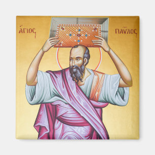 St. Paul Orthodox Christelijk Icoon Magneet