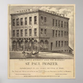 St. Paul Pioneer Poster (Voorkant)