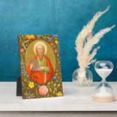 St. Paul (PM 06) 5"x7" Plaque 2 met Easel Fotoplaat (Zijkant)