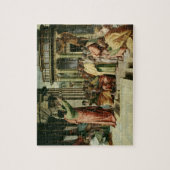 St. Paul Preaching in Athene (cartoon voor de vuis Legpuzzel (Verticaal)