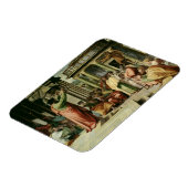 St. Paul Preaching in Athene (cartoon voor de vuis Magneet (Linkerzijde)