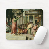 St. Paul Preaching in Athene (cartoon voor de vuis Muismat (Met muis)