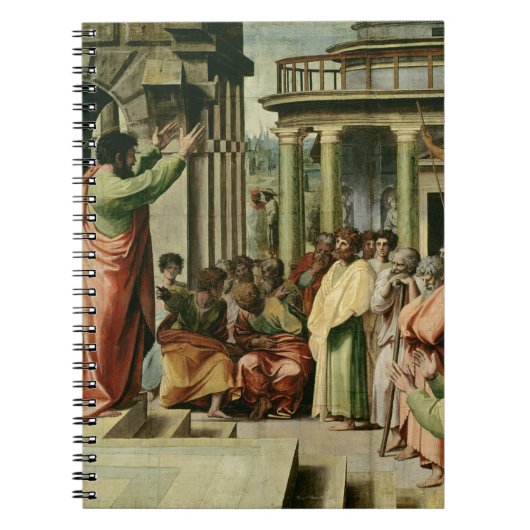 St. Paul Preaching in Athene (cartoon voor de vuis Notitieboek (Voorkant)