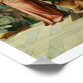 St. Paul Preaching in Athene (cartoon voor de vuis Poster (Hoek)