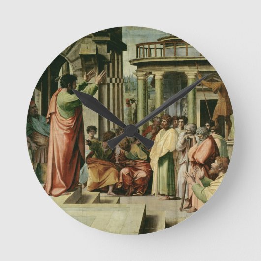 St. Paul Preaching in Athene (cartoon voor de vuis Ronde Klok (Voorkant)