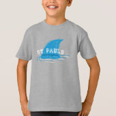 St Paul School Shark Fin T-shirt (Voorkant)