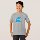 St Paul School Shark Fin T-shirt (Voorkant volledig)