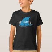 St. Paul Shark Fin T-shirt (Voorkant)