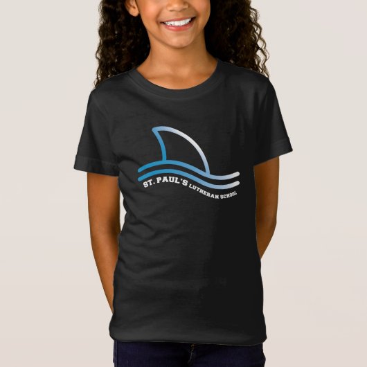 St Paul Shark Fin T-shirt (Voorkant)