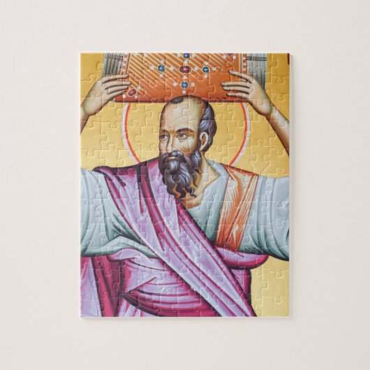 St. Paul the Apostle Byzantine Icon Puzzle Legpuzzel (Verticaal)