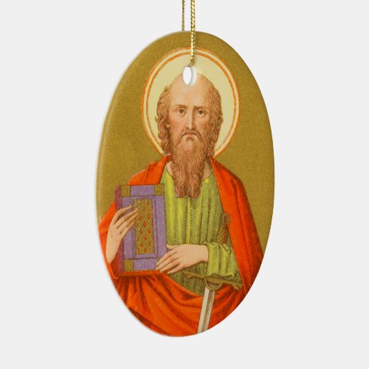 St. Paul the Apostle (PM06a) Ceramic Ornament (Rechts)