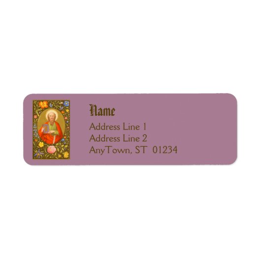 St. Paul the Apostle (PM 06) NB Ret Add Label 1a (Voorkant)