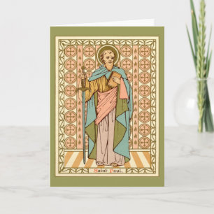 St. Paul the Apostle (RLS13) Blank Wenskaart Kaart