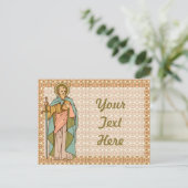 St. Paul the Apostle (RLS 13) Briefkaart 1 (Staand voorkant)