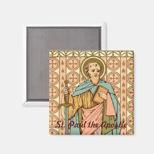 St. Paul the Apostle (RLS 13) Magneet (Voorkant / Achterkant)