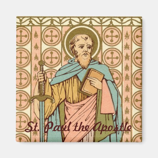 St. Paul the Apostle (RLS 13) Magneet (Voorkant)