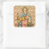 St. Paul the Apostle (RLS 13) Vierkante Sticker (Tas)